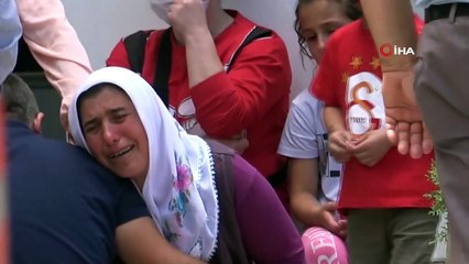 Karnındaki bebeği ile ölen genç kadının yakınlarının feryatları yürekleri dağladı