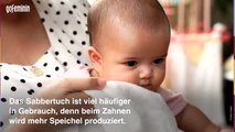 Anzeichen, die verraten, dass Babys erster Zahn kommt