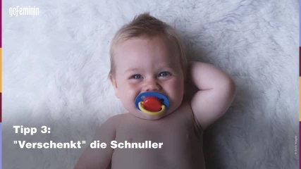 Schnuller abgewöhnen: Endlich ohne!