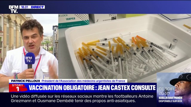 Patrick Pelloux, médecin urgentiste, s'engage à signer dès demain la tribune des médecins appelant à la vaccination obligatoire des soignants