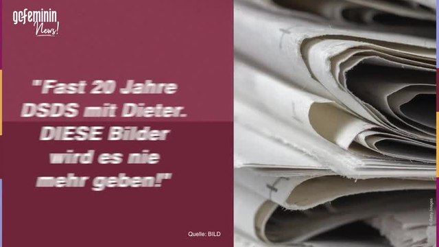 DSDS-Aus: Dieter Bohlen teilt wehmütige Zeilen