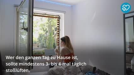 Richtig lüften- so geht´s!