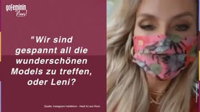 Leni Klum: Sie ist beim GNTM-Dreh mit Mama Heidi dabei!