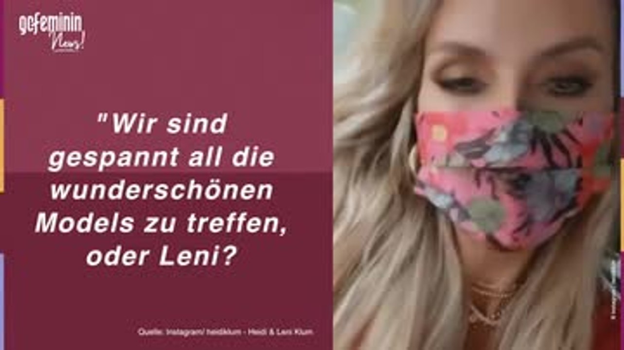 Leni Klum: Sie ist beim GNTM-Dreh mit Mama Heidi dabei!