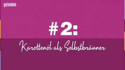 Karottenöl für Haut und Haare: So wendest du es an