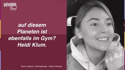 Stefanie Giesinger: Peinliche Begegnung mit Heidi Klum