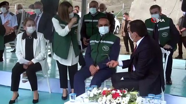 Ankara’nın 2050 yılına kadar içme suyu ihtiyacını karşılayacak Gerede Sistemi açıldı