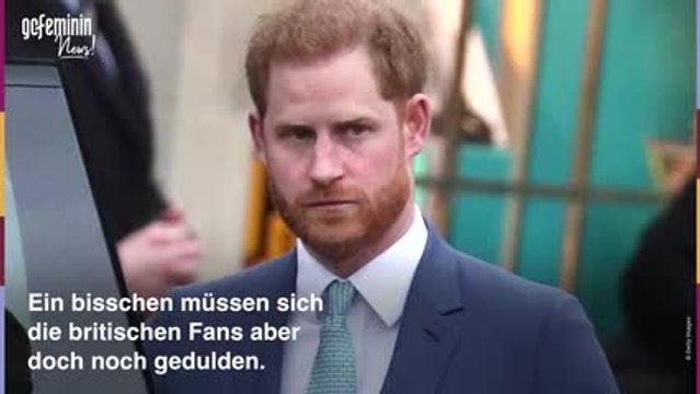 Prinz Harry: Er kehrt zurück in die Heimat!