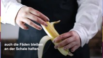 Banane schälen: Diesen Fehler macht fast jeder!