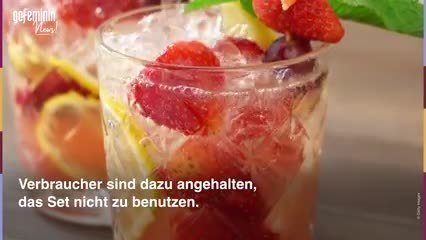 Depot: Eiswürfel wegen Erstickungsgefahr zurück gerufen