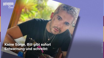 Bill Kaulitz: Hat er jetzt ein Gesichtstattoo