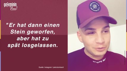 "Papa, du blutest": Pietros Unfall mit Sohn Alessio (4)