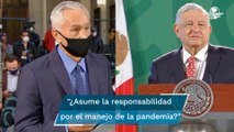 Jorge Ramos cuestiona a AMLO sobre muertes por Covid-19 en México