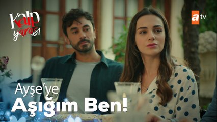 Herkesin önünde Ayşe'ye aşkını itiraf ediyor - Kalp Yarası 2. Bölüm