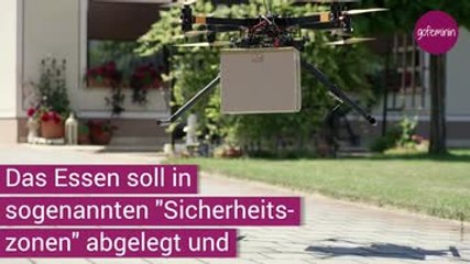 Uber liefert Essen per Drohne