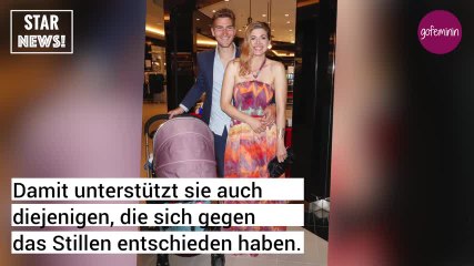 Nina Bott - stillen in der öffentlichkeit