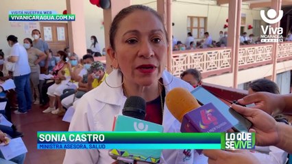 Matagalpinos mayores de 50 años reciben vacuna contra la Covid-19