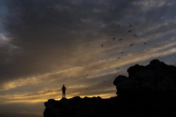 Kars fotoğraf tutkunları için gün batımında etkileyici karelere sahne oluyor