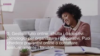 organizzare matrimonio da casa