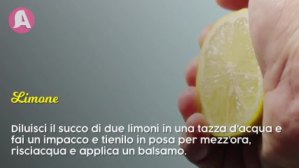 Come schiarire i capelli naturalmente