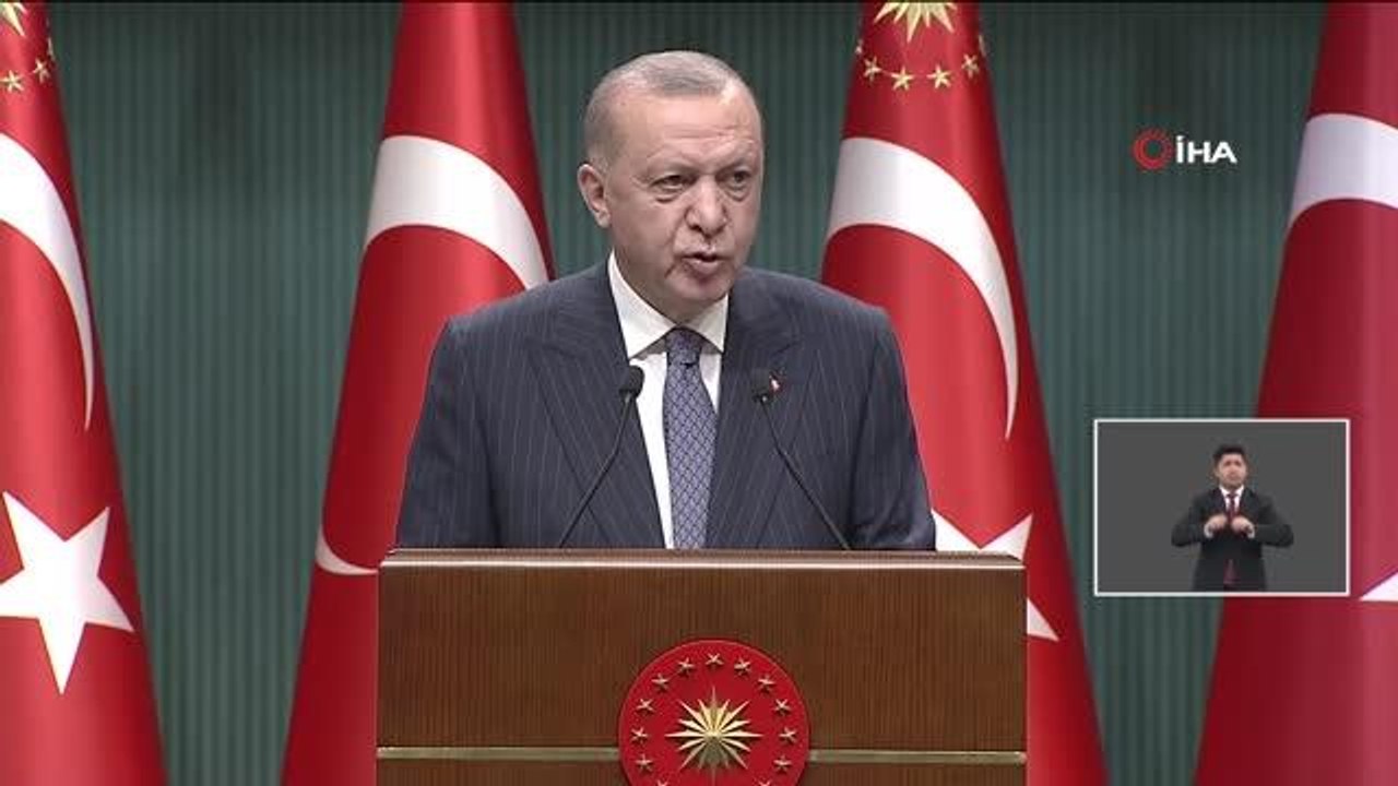 Cumhurbaşkanı Erdoğan: "Tüm işlemlerde KDV oranının yüzde 18 olduğunu varsaydığımızda OECD ülkeleri arasında KDV oranı en düşük ikinci ülkeyiz."