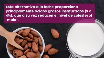5 Alternativas a la leche de vaca