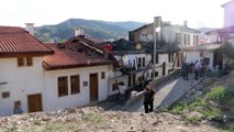 ÇANKIRI - Turizme kazandırılması planlanan 3 ev yandı