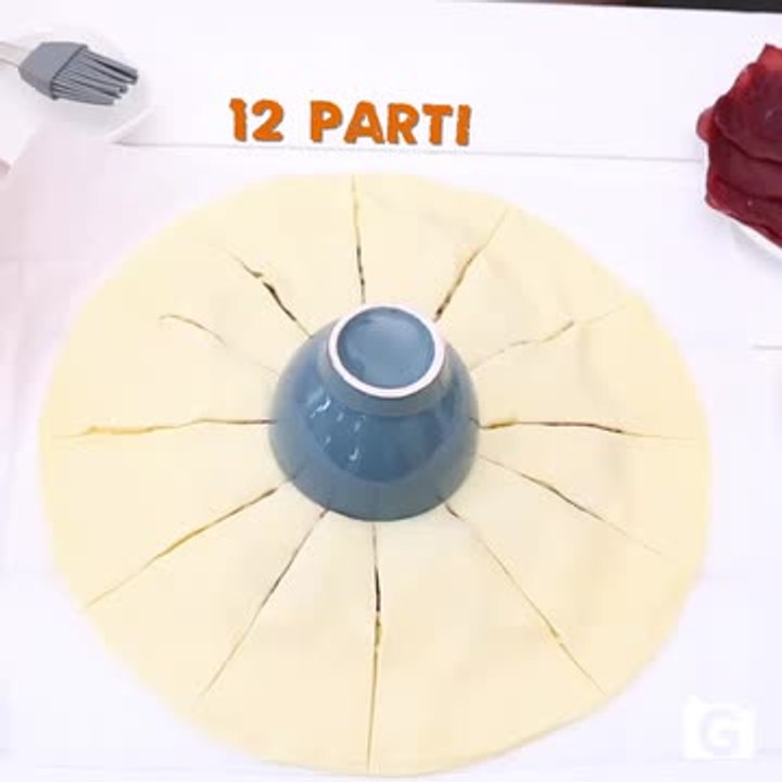 Torta salata girasole: la ricetta con formaggio e bresaola