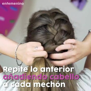 Cómo hacer una trenza francesa