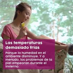 5 factores que deshidratan tu piel