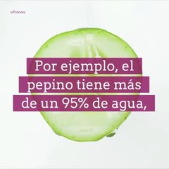 Alimentos que ayudan a soportar el calor