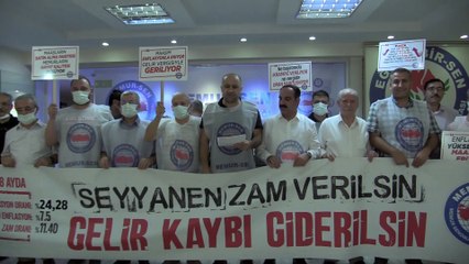 SİİRT - Memur-Sen üyeleri seyyanen zam talep etti