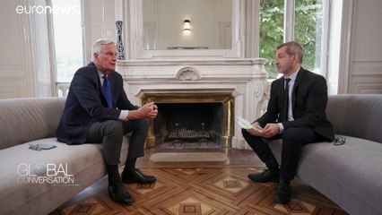 Ο Μισέλ Μπαρνιέ στο Euronews