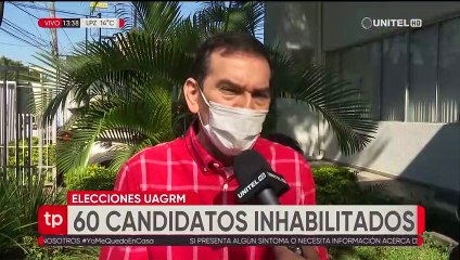 Al menos 60 candidatos inhabilitados para las elecciones en la UAGRM; analizarán su postergación