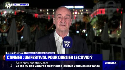 Pour le président du festival de Cannes, Mylène Farmer était "disponible tout en restant à distance" lors de la rencontre avec le jury ce lundi