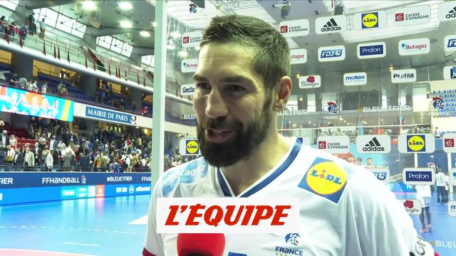 N. Karabatic : «C'était beaucoup d'émotion» - Hand - Amical