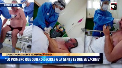 Lo primero que quiero decirle a la gente es que se vacune