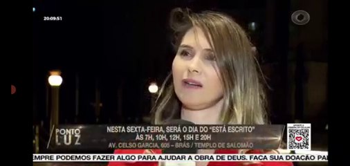 Programa ponto de Luz  grande Testemunho