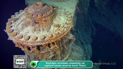 Naufrágio revisitado- expedição vai registrar estado atual do navio Titanic