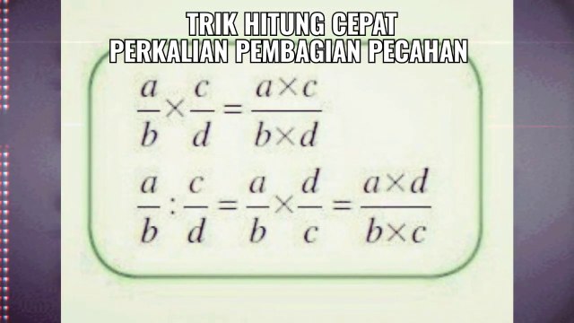 LEARN TO QUICK CALCULATION MULTIPLICATION DIVISION OF FRACTIONS multiplication division fractions mathematics trick