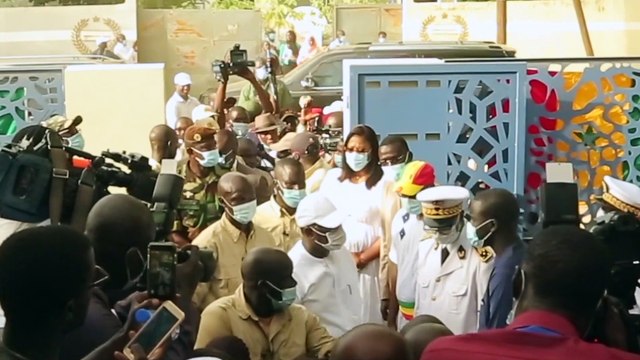 DG ADIE et le Président departementale des jeunes de thies