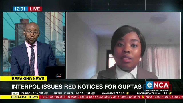 Interpol issues red notice for Guptas