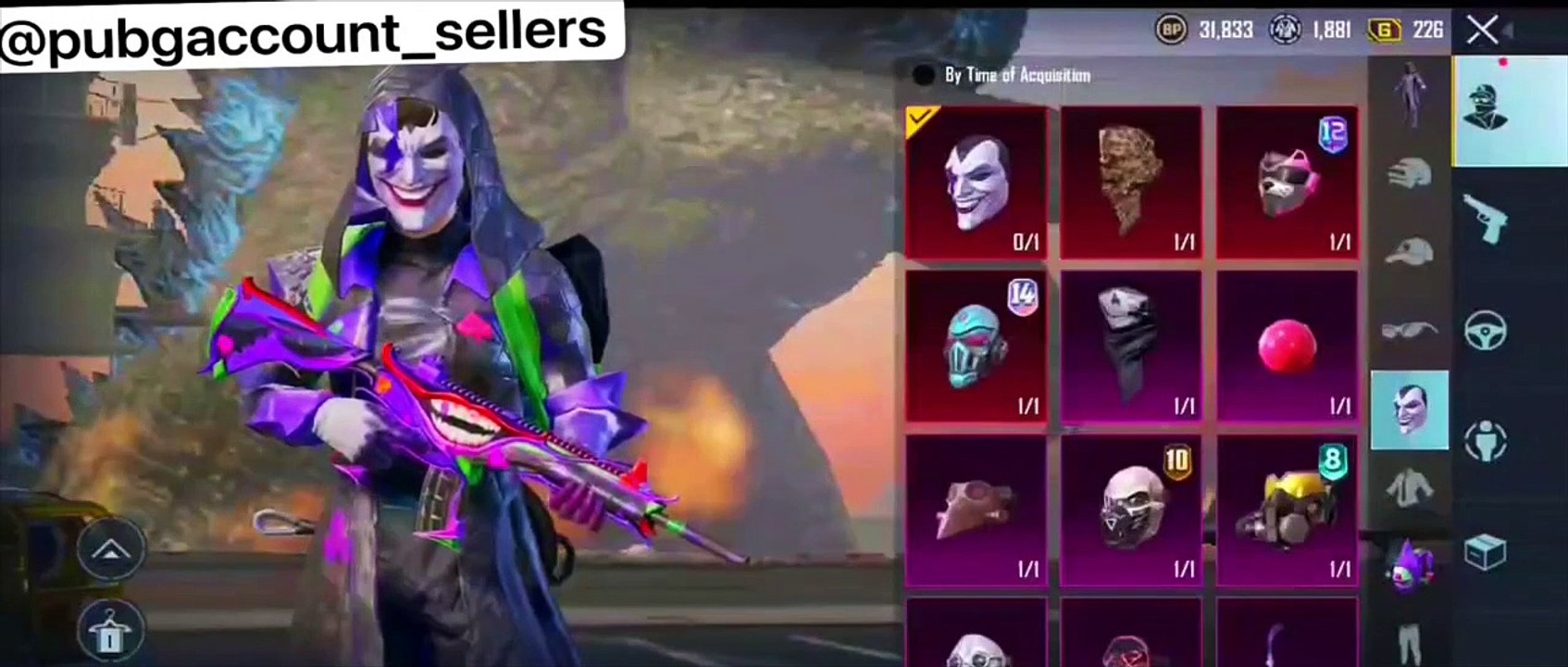 Pubg Mobile Account For Sale In Cheap Rate || M416 Fool Max Account Sale 100% Trusted