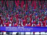 Desfile cívico-militar en ocasión del 210° aniversario de la Firma del Acta de la Independencia