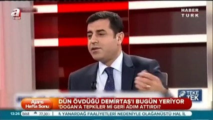 Demirtaş, Ahmet Hakan'ı niye üzdü?