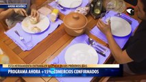 Programa ahora  15% comercios confirmados