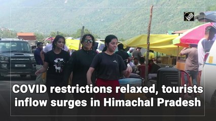 Covid restrictions relaxed, tourists inflow surges in Himachal Pradesh
