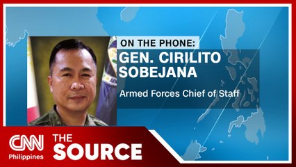 AFP Chief Gen. Cirilito Sobejana | The Source