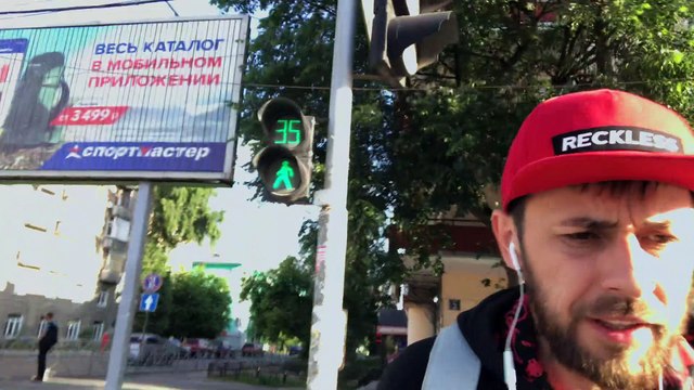 Walking in the Morning in Siberia❄️. Sightseeing Tour in Novosibirsk City.