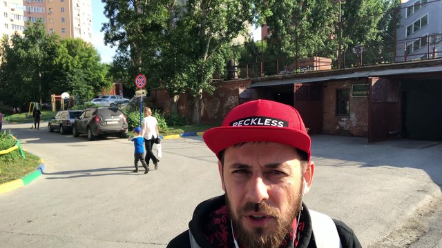 Walking in the Morning in Siberia❄️. Price of an Underground Parking. Sightseeing in Novosibirsk.